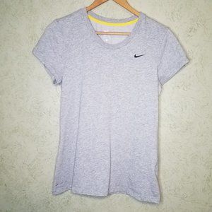 Gray Nike Dry Fit Tee